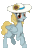 Size: 1496x2056 | Tagged: safe, artist:seafooddinner, oc, oc:fair flyer, pegasus, pony, animated, cute, dancing, female, folded wings, gif, happy, hat, looking at you, mare, mare fair, pegasus oc, simple background, solo, sun hat, transparent background, wings