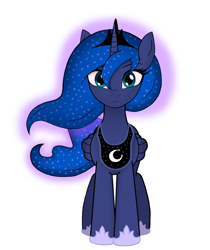 Size: 1537x1828 | Tagged: safe, artist:truedepressed, imported from derpibooru, princess luna, alicorn, pony, front view, looking at you, simple background, solo, white background