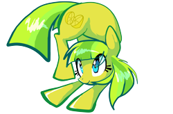 Size: 3400x2231 | Tagged: safe, artist:yidwags, imported from derpibooru, oc, oc only, oc:lemon drop, earth pony, pony, earth pony oc, female, simple background, solo, transparent background