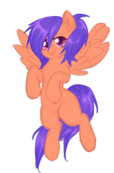 Size: 1352x2048 | Tagged: safe, artist:d7unlimited, imported from derpibooru, oc, oc only, oc:searing skies, pegasus, belly, simple background, solo, transparent background