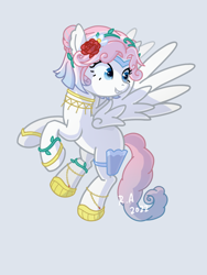 Size: 3000x4000 | Tagged: safe, artist:raineve, imported from derpibooru, oc, oc only, pegasus, pony, simple background, solo