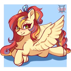 Size: 2000x2000 | Tagged: safe, artist:lemondoods, oc, oc only, pony, female, happy, mare