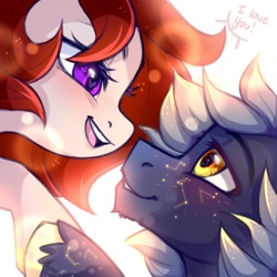 Size: 2000x2000 | Tagged: safe, artist:lemondoods, oc, oc only, pony, female, male, mare