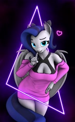 Size: 2520x4080 | Tagged: safe, artist:dawnyr, oc, oc only, anthro, 3d, breasts, clothes, female