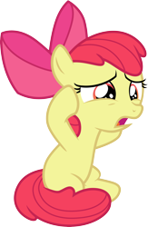 Size: 3000x4600 | Tagged: safe, artist:cloudy glow, imported from derpibooru, apple bloom, brotherhooves social, high res, simple background, solo, transparent background, vector