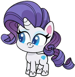 Size: 488x495 | Tagged: safe, artist:pascalmulokozi2, edit, edited screencap, imported from derpibooru, screencap, rarity, pony, unicorn, my little pony: pony life, spoiler:pony life s02e01, cute impact, female, mare, not a vector, simple background, solo, transparent background