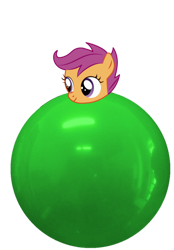 Size: 746x1072 | Tagged: safe, artist:marybethemberjoy49-1, imported from derpibooru, scootaloo, pegasus, 1000 years in photoshop, balloon, female, g4, simple background, solo, transparent background