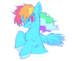 Size: 1114x943 | Tagged: safe, artist:fluttershyes, imported from derpibooru, rainbow dash, pegasus, pony, g4, simple background, solo, white background