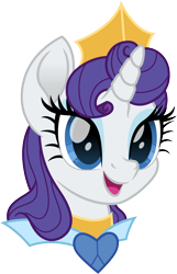 Size: 1032x1600 | Tagged: safe, artist:cloudy glow, imported from derpibooru, rarity, unicorn, crown, disney, disney princess, female, g4, head, jewelry, movie accurate, princess aurora, regalia, simple background, sleeping beauty, smiling, solo, transparent background