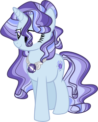 Size: 6652x8298 | Tagged: safe, artist:shootingstarsentry, imported from derpibooru, oc, oc:greeta, pony, unicorn, absurd resolution, female, jewelry, mare, necklace, simple background, solo, transparent background