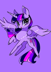 Size: 1448x2048 | Tagged: safe, artist:stacy_165cut, imported from derpibooru, twilight sparkle, alicorn, pony, female, mare, simple background, solo, twilight sparkle (alicorn)
