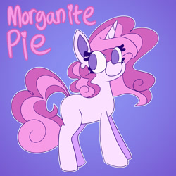 Size: 1640x1640 | Tagged: safe, artist:cosmicriff, imported from derpibooru, oc, magical lesbian spawn, name, offspring, parent:pinkie pie, parent:rarity, parents:raripie