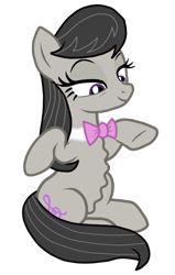 Size: 471x742 | Tagged: safe, imported from derpibooru, octavia melody, earth pony, belly, bowtie, female, g4, hungry, looking down, mare, simple background, solo, starvation, starving, stomach growl, stomach noise, transparent background