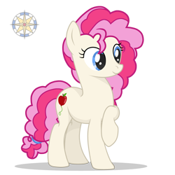 Size: 4000x4000 | Tagged: safe, artist:r4hucksake, imported from derpibooru, oc, oc only, oc:fizzy cider, earth pony, pony, absurd resolution, female, mare, simple background, solo, transparent background