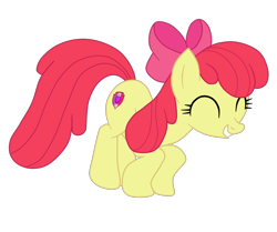 Size: 1900x1592 | Tagged: safe, artist:gmaplay, imported from derpibooru, apple bloom, earth pony, pony, growing up is hard to do, adorabloom, apple bloom's bow, bow, cute, hair bow, older, older apple bloom, simple background, solo, transparent background