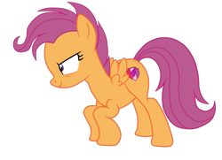 Size: 1665x1205 | Tagged: safe, artist:gmaplay, imported from derpibooru, scootaloo, pegasus, pony, growing up is hard to do, cute, cutealoo, older, older scootaloo, simple background, solo, transparent background