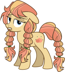 Size: 6534x7269 | Tagged: safe, artist:shootingstarsentry, imported from derpibooru, oc, oc only, oc:caramel apple, earth pony, pony, absurd resolution, female, mare, simple background, solo, transparent background