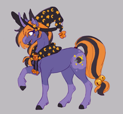 Size: 1193x1100 | Tagged: safe, artist:wytchwoods, imported from derpibooru, oc, oc only, oc:hocus pocus, pony, unicorn, horn, solo, unicorn oc