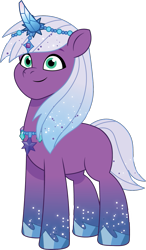 Size: 755x1289 | Tagged: safe, artist:prixy05, imported from derpibooru, pony, unicorn, spoiler:g5, auroricorn, female, g5, mare, my little pony: tell your tale, simple background, solo, transparent background, vector, violet frost