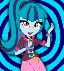 Size: 841x930 | Tagged: safe, artist:paco777yuyu, imported from derpibooru, sonata dusk, equestria girls, female, g4, hypnosis, solo