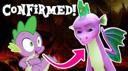 Size: 336x188 | Tagged: safe, imported from ponybooru, spike, spoiler:g5, g5, spike (g5), youtube thumbnail