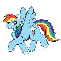 Size: 476x476 | Tagged: safe, artist:djdoublej, imported from derpibooru, rainbow dash, pegasus, female, g4, simple background, solo, transparent background