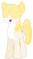 Size: 3000x5370 | Tagged: safe, artist:keronianniroro, imported from derpibooru, oc, oc only, oc:junini, earth pony, pony, open mouth, ponified, simple background, solo, transparent background, vector