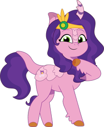 Size: 1199x1464 | Tagged: safe, artist:prixy05, imported from derpibooru, pipp petals, kirin, female, g5, kirin-ified, my little pony: tell your tale, simple background, solo, species swap, transparent background, vector