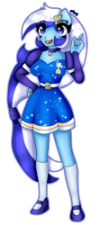 Size: 1207x2749 | Tagged: safe, artist:dazzlingmimi, imported from derpibooru, minuette, equestria girls, breasts, busty minuette, cute, equestria girls-ified, g4, hand on hip, minubetes, ponied up, simple background, transparent background