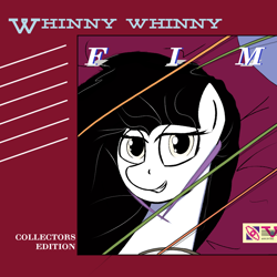 Size: 850x850 | Tagged: safe, artist:nonnyanon, pony, album cover, duran duran, ponified