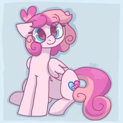 Size: 1500x1500 | Tagged: safe, artist:puppie, imported from derpibooru, oc, oc only, not sweetie belle, solo
