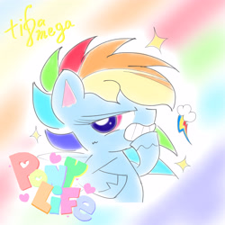 Size: 4096x4096 | Tagged: safe, artist:tiga mega, imported from derpibooru, rainbow dash, my little pony: pony life