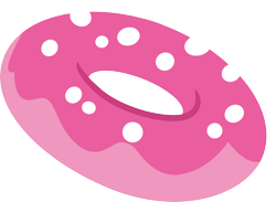 Size: 4108x3000 | Tagged: safe, artist:cloudy glow, imported from derpibooru, .ai available, donut, food, no pony, simple background, transparent background, vector