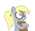 Size: 1170x1046 | Tagged: safe, artist:shyview, derpy hooves, pony, cute, derpabetes, female, nerd, simple background