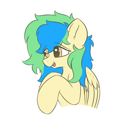 Size: 2680x2680 | Tagged: safe, artist:hcl, imported from derpibooru, oc, oc only, oc:hcl, pegasus, pony