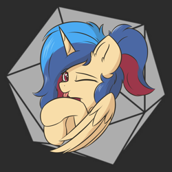 Size: 1450x1450 | Tagged: safe, artist:hcl, imported from derpibooru, oc, oc only, alicorn, pony