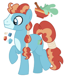Size: 1170x1389 | Tagged: safe, artist:monochrome-sunsets, imported from derpibooru, oc, earth pony, pony, male, offscreen character, parent:meadowbrook, parent:rockhoof, simple background, solo, stallion, transparent background