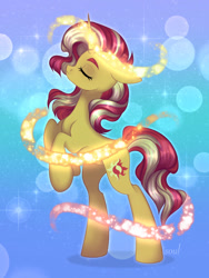 Size: 774x1032 | Tagged: safe, artist:cursedsooooul, imported from derpibooru, sunset shimmer, pony, unicorn, female, solo