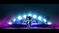 Size: 1920x1080 | Tagged: safe, artist:mrwithered, imported from derpibooru, songbird serenade, pony, my little pony: the movie, 3d, solo, spotlight