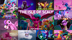 Size: 1976x1111 | Tagged: safe, edit, edited screencap, editor:quoterific, imported from derpibooru, screencap, hitch trailblazer, izzy moonbow, opaline arcana, pipp petals, spike, sunny starscout, zipp storm, alicorn, dragon, earth pony, pegasus, pony, unicorn, spoiler:g5, spoiler:my little pony: make your mark, spoiler:my little pony: make your mark chapter 6, spoiler:mymc06e01, artificial horn, artificial wings, augmented, baby, baby dragon, blaize skysong, crystal, dragon lands, dragoness, earth pony crystal, female, fountain (g5), g4, g5, horn, leaf (dragon), luxxe, magic, magic horn, magic wings, mare, marestream, misty brightdawn, my little pony: make your mark, my little pony: make your mark chapter 6, pegasus crystal, race swap, skyros, spike (g5), sunnycorn, the isle of scaly, tumble (g5), unicorn crystal, unity crystals, wall of tags, wings