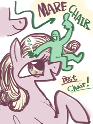 Size: 3000x4000 | Tagged: safe, artist:ja0822ck, imported from derpibooru, oc, oc only, human, pony, chair, female, mare