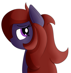 Size: 2933x3000 | Tagged: safe, artist:polynya, imported from twibooru, oc, oc only, oc:lumi lithe, earth pony, pony, bust, female, image, looking at you, looking back, looking back at you, mare, png, portrait, simple background, solo, transparent background