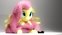 Size: 1920x1080 | Tagged: safe, artist:mrwithered, imported from derpibooru, fluttershy, pony, 3d, blender, solo