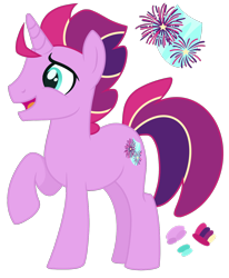 Size: 1242x1508 | Tagged: safe, artist:monochrome-sunsets, imported from derpibooru, oc, oc only, pony, unicorn, magical lesbian spawn, male, offspring, parent:tempest shadow, parent:twilight sparkle, parents:tempestlight, simple background, solo, stallion, transparent background