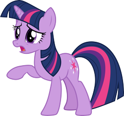 Size: 3218x3000 | Tagged: safe, artist:cloudy glow, imported from derpibooru, twilight sparkle, pony, unicorn, a canterlot wedding, .ai available, female, g4, mare, sad, simple background, solo, transparent background, unicorn twilight, vector