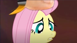 Size: 1920x1080 | Tagged: safe, artist:mobrosstudios, imported from derpibooru, fluttershy, pegasus, pony, 2013, female, skellington's revenge, solo, youtube link, youtube poop