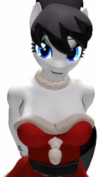 Size: 2160x3840 | Tagged: safe, artist:theebicduck, oc, oc only, anthro, 3d, breasts, clothes, looking at you