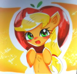 Size: 680x655 | Tagged: safe, artist:applejack_yokai, imported from derpibooru, applejack