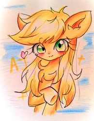 Size: 700x900 | Tagged: safe, artist:applejack_yokai, imported from derpibooru, applejack