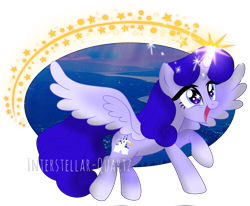 Size: 4136x3409 | Tagged: safe, artist:interstellar-quartz, imported from derpibooru, oc, oc:dreamlight twinkle, alicorn, pony, female, magic, mare, solo